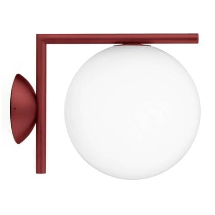 Flos IC Lights C|W2 Outdoor wandlamp bordeaux