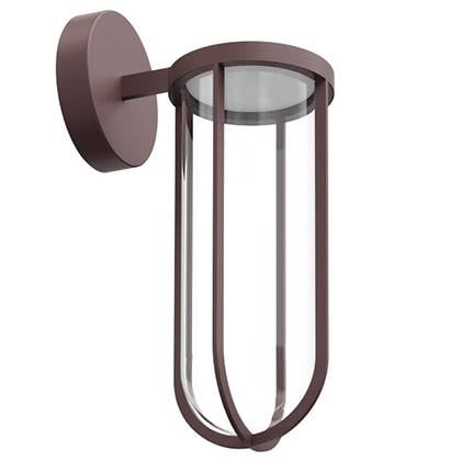 Flos In Vitro Outdoor wandlamp LED donkerbruin