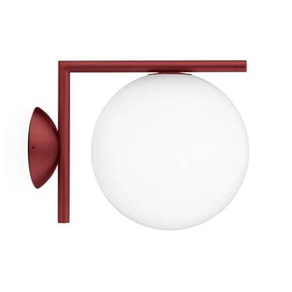 Flos IC Lights C|W1 Outdoor wandlamp bordeaux