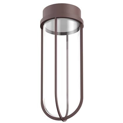 Flos In Vitro Outdoor plafondlamp Ø18 LED donker Bruin