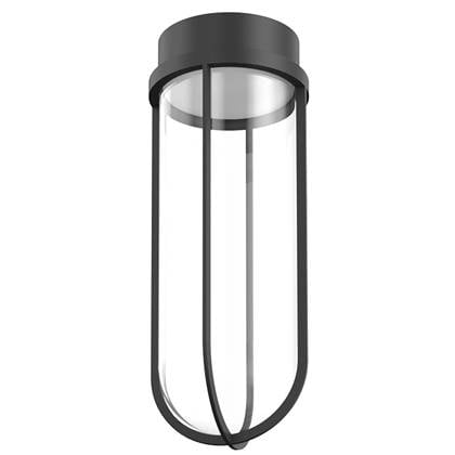 Flos In Vitro Outdoor plafondlamp Ø18 LED zwart