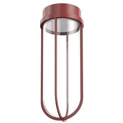 Flos In Vitro Outdoor plafondlamp Ø18 LED terracotta