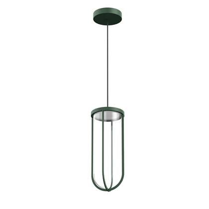 Flos In Vitro hanglamp LED Ø18 outdoor donker Groen