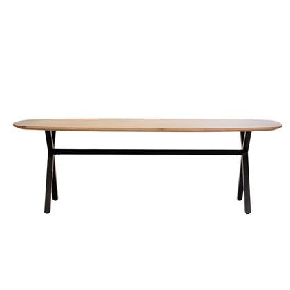 DÉJA Living - Eettafel Deens Ovaal Eikenhout - 200x90x76cm - Nils Bruin