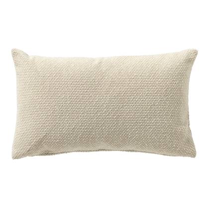 Dutch Decor buitenkussen JULIO - 30x50 cm Marshmallow Wit