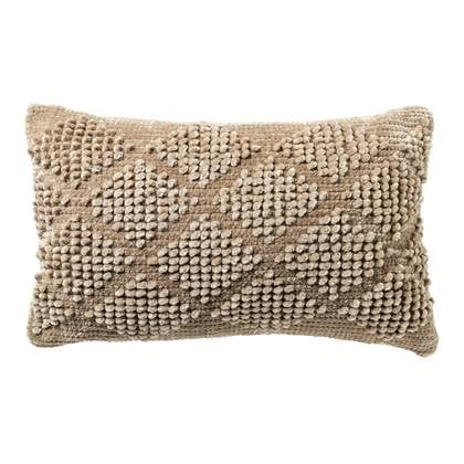 Dutch Decor ELIO - Kussenhoes 30x50 cm - Pumice Stone - beige - met rits - zonder binnenkussen