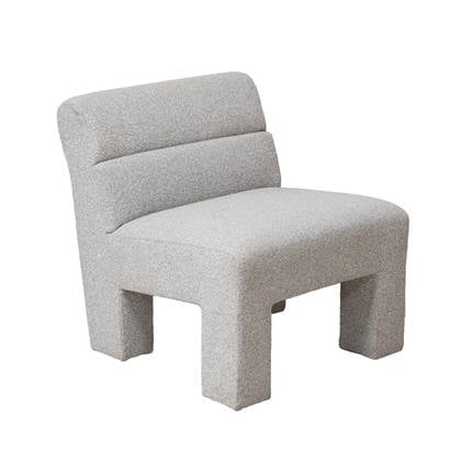 DÉJA Living - Fauteuil Stof Taupe - 72x76x76cm - Emma