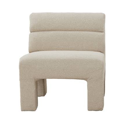 DÉJA Living - Fauteuil Stof Beige - 72x76x76cm - Emma