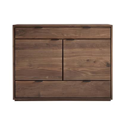 Tikamoon  Senson - Massief notenhouten buffet 120 cm