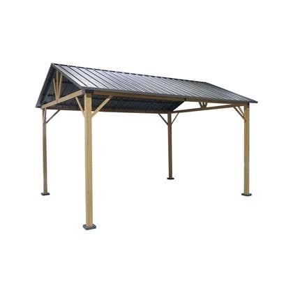 sweeek - Carport van aluminium en staal, 12 m²