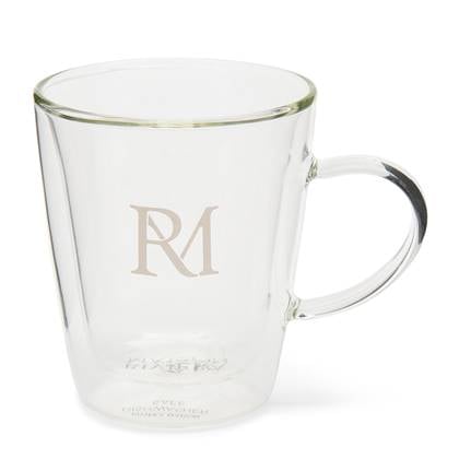 Rivièra Maison  RM Monogram glas - Dubbelwandig - M