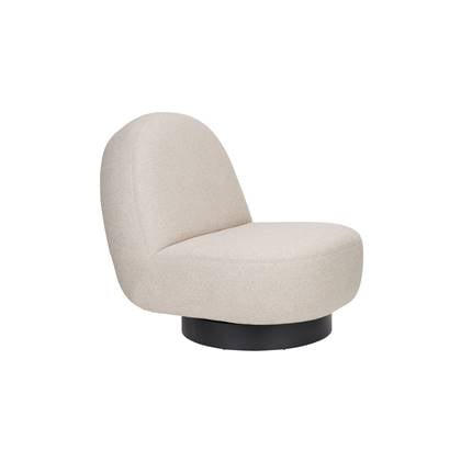 Zuiver Eden Loungestoel Cappuccino - Off White