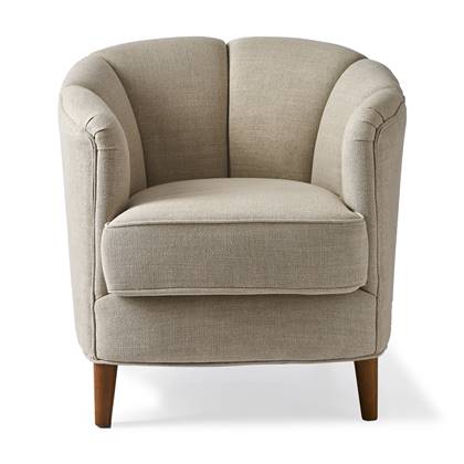 Riviera Maison Rue Royale Armchair Lin FabFlax FR - Katoen, Viscose, Linnen, Rubberhout - Fabulous Flax