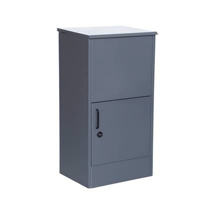 sweeek - Brievenbus 56 cm van gegalvaniseerd staal met slot