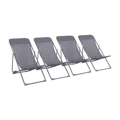 Sweeek  Vouwbare tuinstoel (Set van 4)