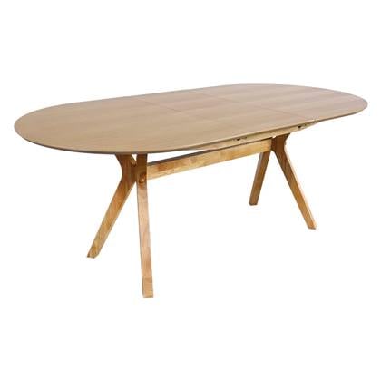 sweeek - Langwerpige uitschuifbare eettafel, 160-200cm 6-8 personen