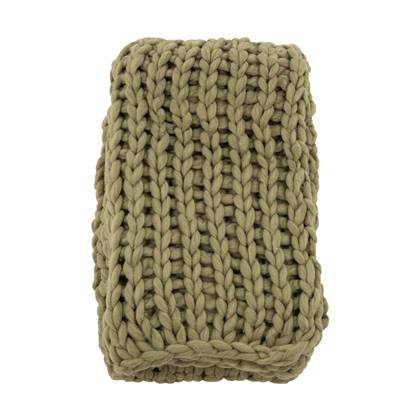 Nest living Verena plaid groen - 170 x 130 cm