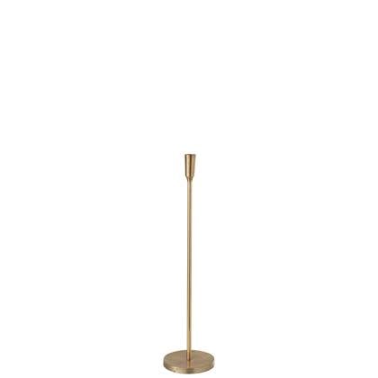 J-Line kandelaar - metaal - goud - medium