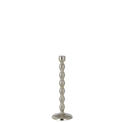 J-Line kandelaar Bollen Glanzend - aluminium - zilver - small