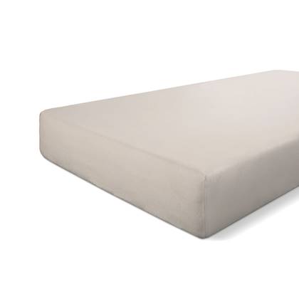 Walra - Hoeslaken Crispy Cotton - 180x220 - Zand Beige