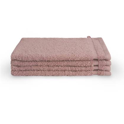 Byrklund - Washand Bath Basics (PP) - 4x 16x21 - Oud Roze Wit