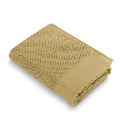 Walra - Baddoek Soft Cotton Popcorn - 50x100 - Geel