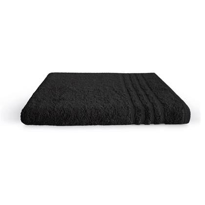 Byrklund - Badlaken Bath Basics (PP) - 70x140 - Zwart