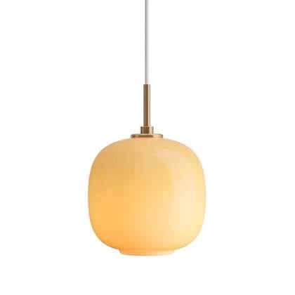 Louis Poulsen VL 45 Radiohus hanglamp Ø175 Brass|Glossy Amber