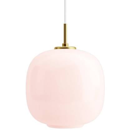 Louis Poulsen VL 45 Radiohus hanglamp Ø250 Brass|Glossy Pale Rose