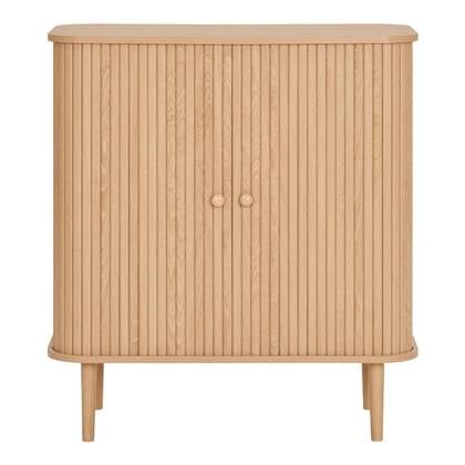 House Nordic - Dressoir Naturel MDF - 80x40x87cm - 2 Deurs - Nikko