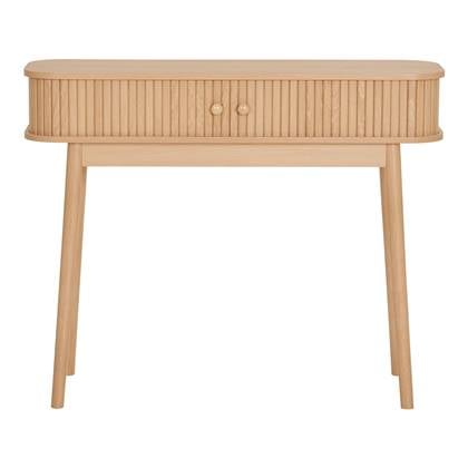 House Nordic  Sidetable Naturel MDF - 100x30x80,5cm - Nikko