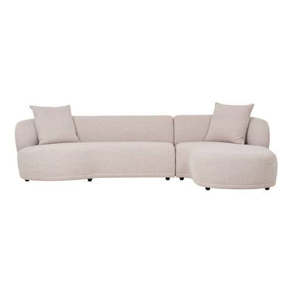 House Nordic  Chaise Longue Bank Rechts - Naturel - Kingston