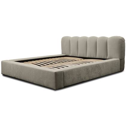 Trae Mobler Dallas 140 x 200 cm Gestoffeerd Bed Taupe