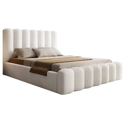 Trae Mobler Amore 140 x 200 cm Gestoffeerd Bed Naturel