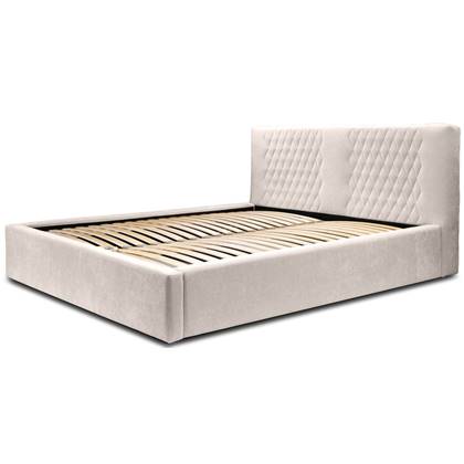 Trae Mobler Montana 180 x 200 cm Gestoffeerd Bed Beige