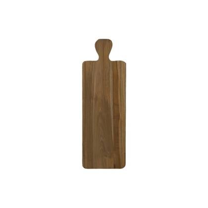 HSM Collection Snijplank Met Handvat-60x20x2-Naturel-Teak