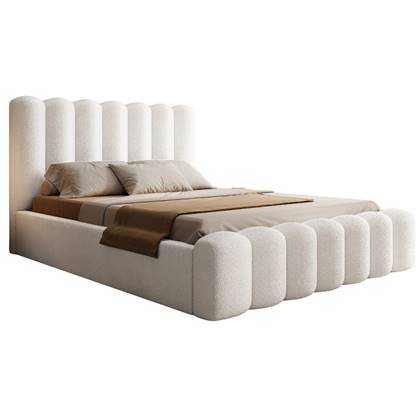 Trae Mobler Amore 160 x 200 cm Gestoffeerd Bed Naturel