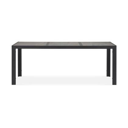Lisomme Ivar tuintafel - 195 x 90 cm Zwart