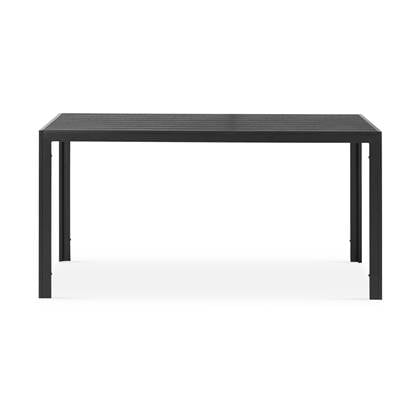 Lisomme Stan tuintafel - 150 x 90 cm Zwart