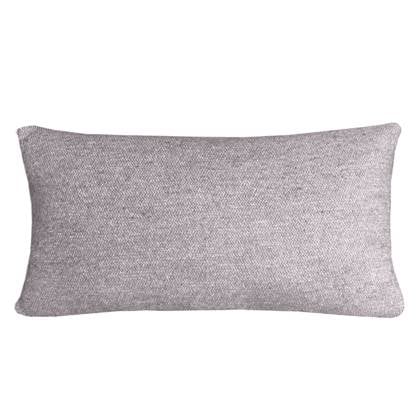 Magic violet double faced recycled wool rectangle cushion