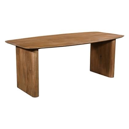 Giga Meubel - Eettafel Deens Ovaal 240cm - Naturel Mangohout - Dai Bruin