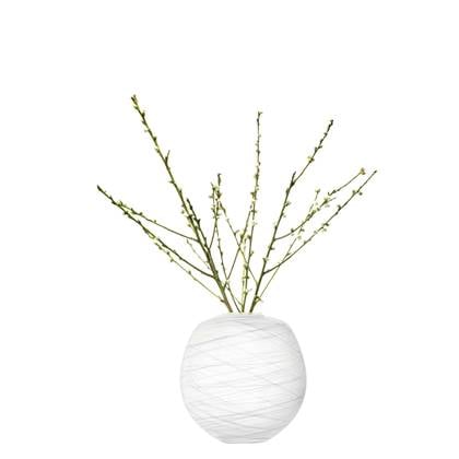 L.S.A. - Boulder Vaas 31 cm Wit