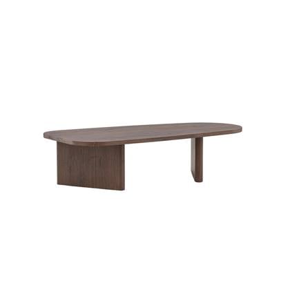 Fjôrd - Salontafel MDF Donkerbruin - 130x65x32cm - Grönvik