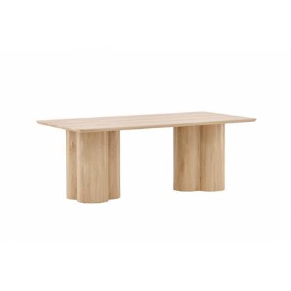 Fjôrd - Salontafel Naturel Rechthoek - 120x60x45cm - Olivia Bruin
