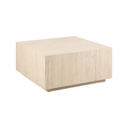 Rebellenclub Gubbio Salontafel - 90 x 90 cm - Beige