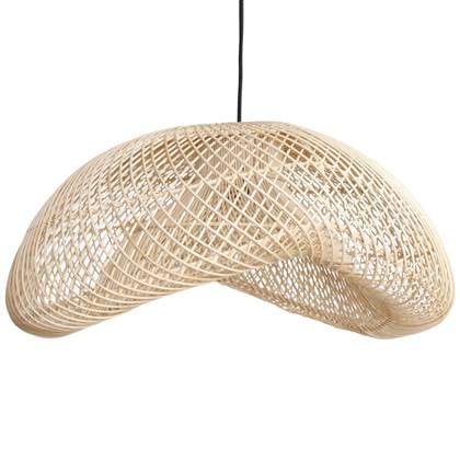 Raw Materials - Maze hanglamp organic XL - Naturel rotan - 75 cm