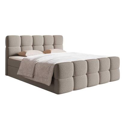 NADUVI Collection Chloe boxspring bouclé met opbergruimte 180 x 200cm