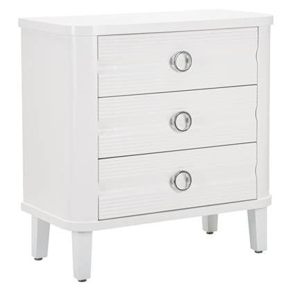 Mauro Ferretti Shine Dresser met 3 lades in hout Wit