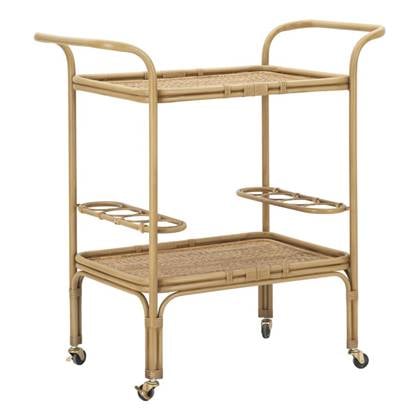 Mauro Ferretti Panama Trolley in bruin metaal