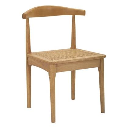 Japan Set van 2 stoelen in bruin hout